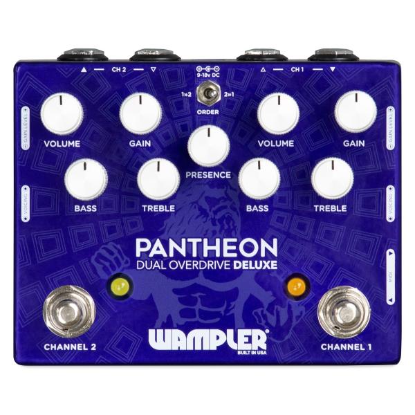 Wampler Pedals<br>Pantheon Deluxe Dual Overdrive【デュアルオーバードライブ】 《エフェクター》