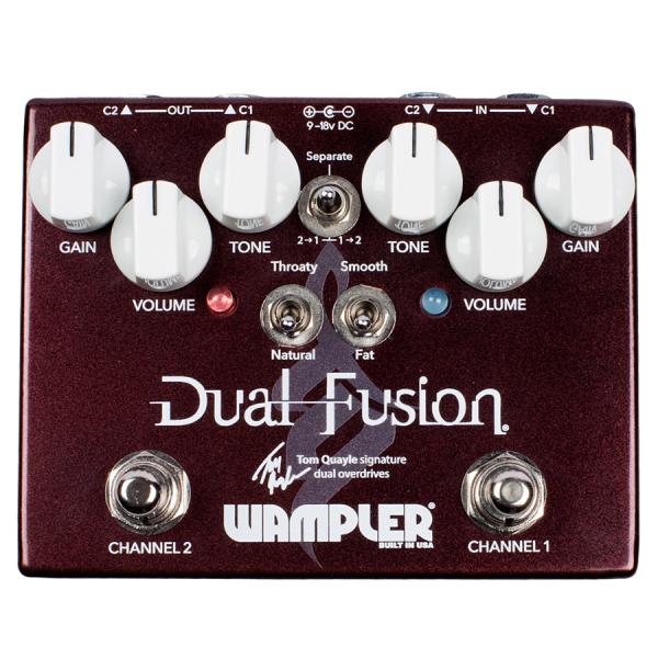Wampler Pedals Tom Quayle: Dual Fusion【オーバードライブ】《エフェクター》