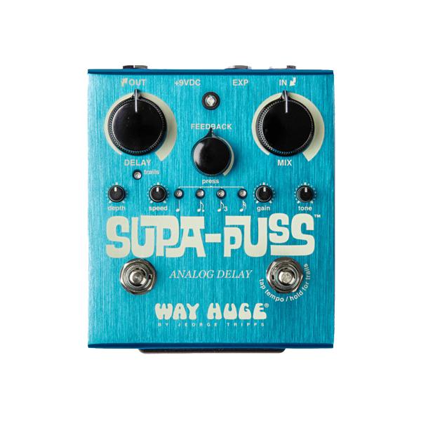 WAY HUGE SUPA-PUSS アナログディレイ Way Huge Supa-Puss Pedal Review - Premier Guitar