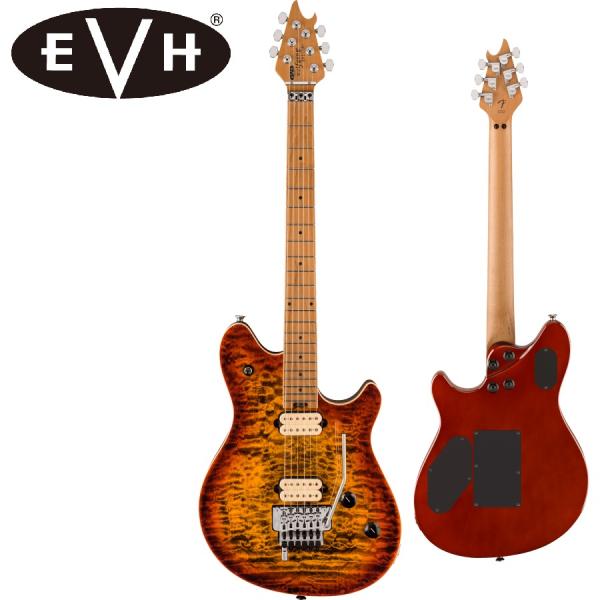 EVH Wolfgang Special QM -Tiger Eye Glow / Baked Maple-《エレキ
