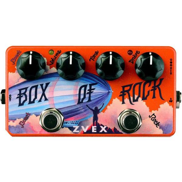 Z.VEX Box of Rock ギターエフェクター Amazon.com: ZVEX Effects Vexter Box of Rock Distortion