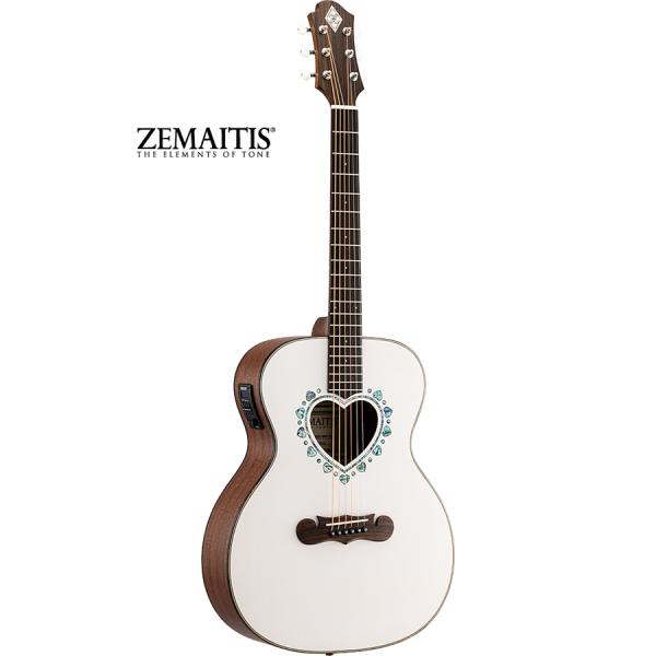 ZEMAITIS CAF-90H -White / Abalone 新品《エレアコ/アコギ》