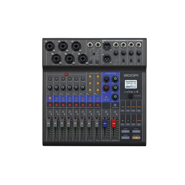 ZOOM LiveTrak L-8 デジタルミキサー 綺麗 Zoom LiveTrak L-8 デジタルミキサー - メルカリ
