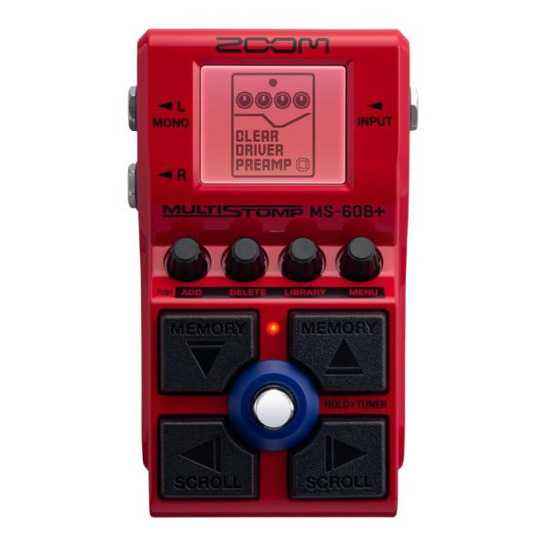 ZOOM Multi Stomp ズーム　マルチストンプ　ギター ズーム（zoom） ZOOM MS-60B+ Multi Stomp for Bass 新品 ベース用