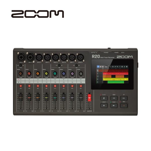 ズーム（zoom） ZOOM R20 │ マルチトラックレコーダー : ギター