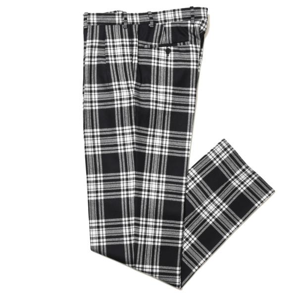 BERNARD ZINS（ベルナール ザンス）BAC J ウールタータンチェック2イン