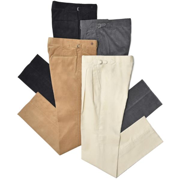 五十嵐トラウザーズ　2プリーツサイドアジャスターテーパードパンツ IGARASHI TROUSERS（五十嵐トラウザーズ）SUPER120'ウール