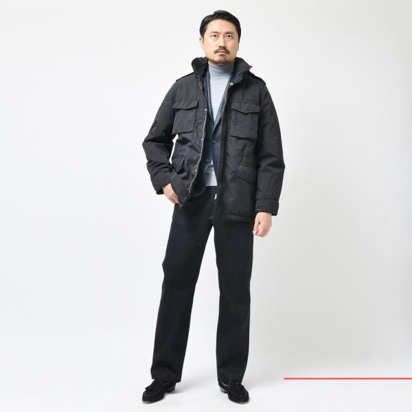 ASPESI(アスペジ)ガーメントダイポリナイロンパデッドM-65 ASPESI(アスペジ)ガーメントダイポリナイロンパデッドM-65