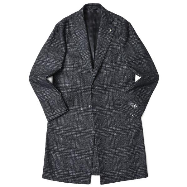 Belvest（ベルベスト）ウールシルクライトツィードオーバーチェック