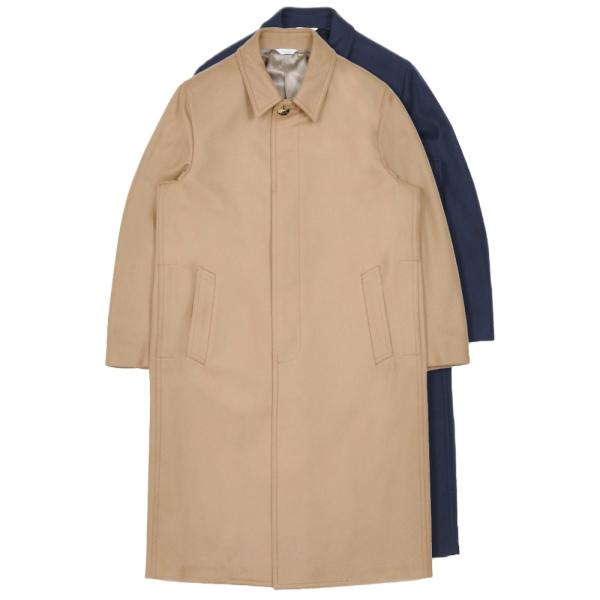 BOGLIOLI（ボリオリ）ウールナイロンソフトメルトンバルカラーコート