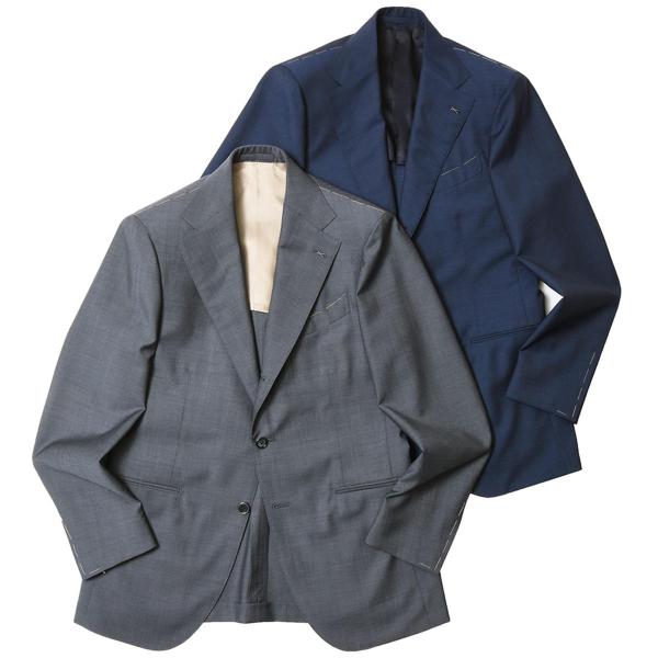 【美品】 LARDINI sartoria ラルディーニ サルトリア ジャケット LARDINI（ラルディーニ）SARTORIAサルトリア ウールモヘアピンヘッド3B