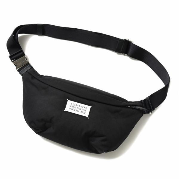 セーラム様　ナイロン製 ブラック ボディバッグ guji_18441400144