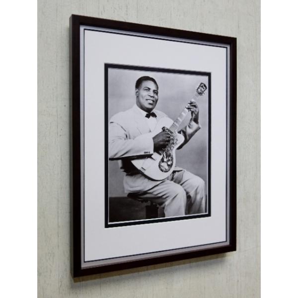 ●ハウリン・ウルフ/チェスレコード/プロモーション・フォトの額装品●Howlin' Wolf.Chess Records Publictiy Photo.c.1951●プロモーション・フォトの大きさ 約27cmｘ19cm●プロモーター、クラ...