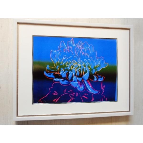 アンディ・ウォーホル/菊/アート・プリント額装品/Andy warhol アンディ・ウォーホル/菊/アート・プリント額装品/Andy warhol