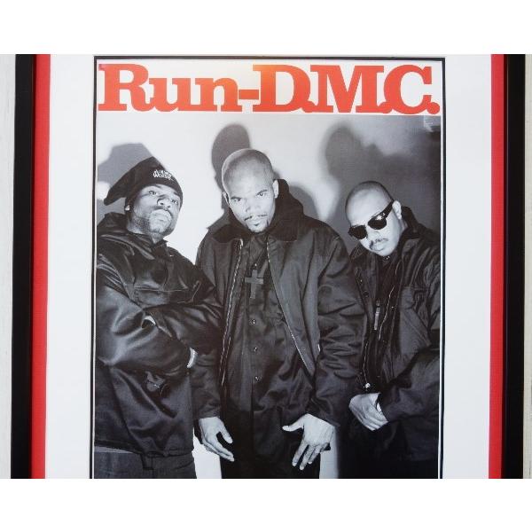 RUN DMC/アート ピクチャー 額装/写真/D.M.C./オールドスクール