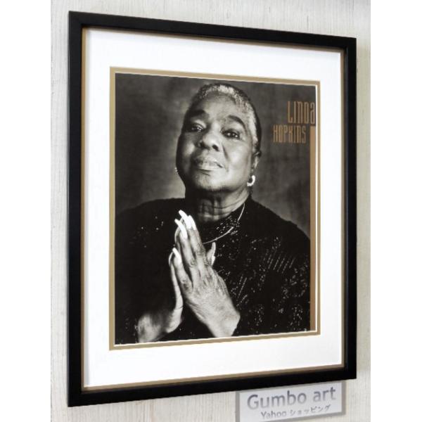 ●リンダ・ホプキンス/Linda Hopkins/アートピクチャーの額装品●アートピクチャーサイズ（約32cmx25cm）●額/木製/ホワイト＆ゴールド/ゴールドライン/黒額/アクリル仕様　　外枠寸法　約44cｍｘ37cｍ　専用箱、吊下げ備...
