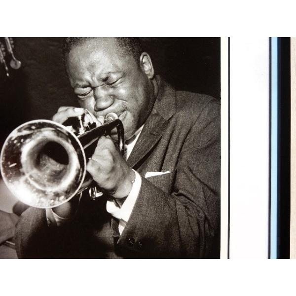 ●Clifford Brown/Birdland NY 1954/アートピクチャーの額装品●アートピクチャーサイズ（約24mmx24cm）●額/木製/ブラック/アクリル仕様　外枠寸法　37cｍｘ37cｍ 専用箱、吊下げ備品付●ご指定の無い場...