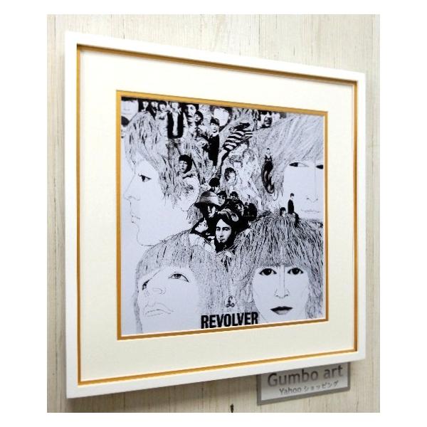 ビートルズ/リボルバー/LPジャケット・ポスター額装品/Beatles