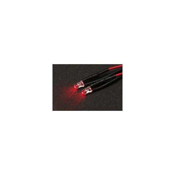 ABC HOBBY(ABCホビー)/62687/LED 赤色 3mm (2個入)
