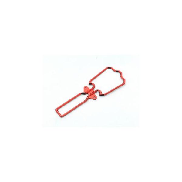 RC-ART/ART2758/RDX-ARTコンバ用強化アルミアッパーデッキ(レッド