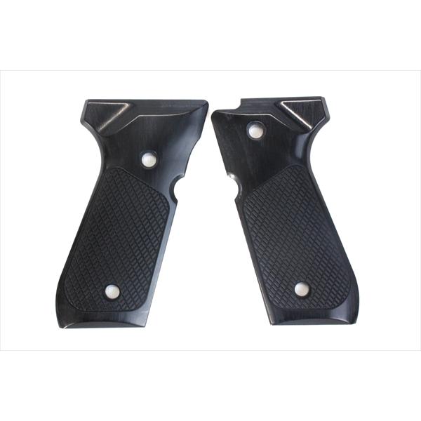 パンドラアームズ/AWG-1416/ウッドグリップ U.S.M9/M9A1 (チェッカー/ブラック)
