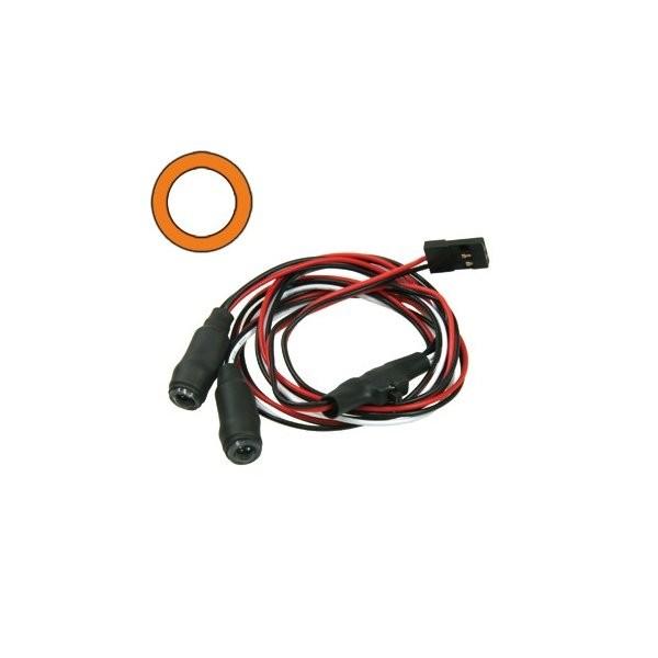 �y�����S���ꗥ270�~�z�C�[�O��(EAGLE)/LED-05-WI-OR/5mm�C�J�����OLED���C�g�E�^�C�v1[��:�z���C�g,�O:�I�����W]4.8~6V�Ή�