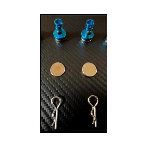 78エンタープライズ/RP-12BLH/RCボディマグネットセット(ブルー・2個入)