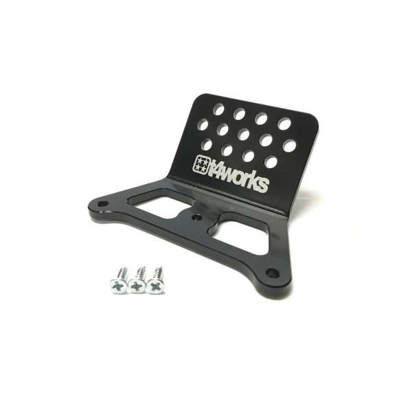T4WORKS/T4-BP01-BK/スキッドプレート【ホーネット・グラスホッパー等用】 ブラック
