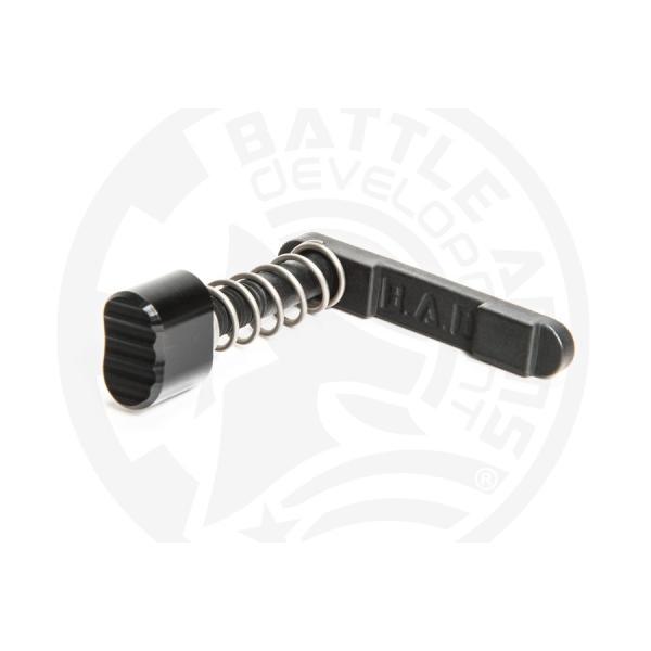 実物パーツ】Battle Arms Development Magazine Release Kit EMR : GUN