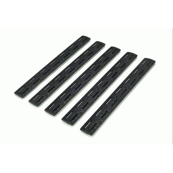 BCM】M-Lok Rail Panel Kit (5pack) - Black【実物パーツ】M-LOK