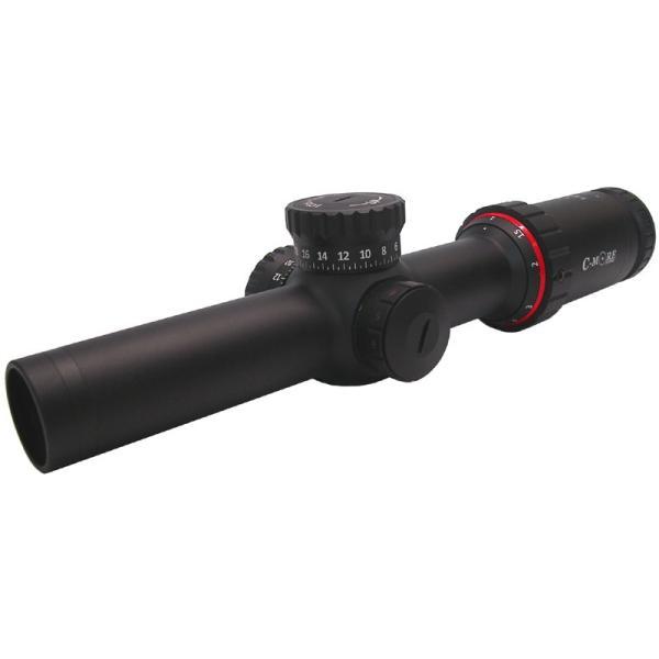 C-MORE C3-1624-2-LTI-TJ1I - C3 1-6x24 Competition Rifle Scope 実物