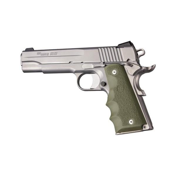 HOUGE 1911 ガバメント モデル グリップ OverMolded Rubber Grip with