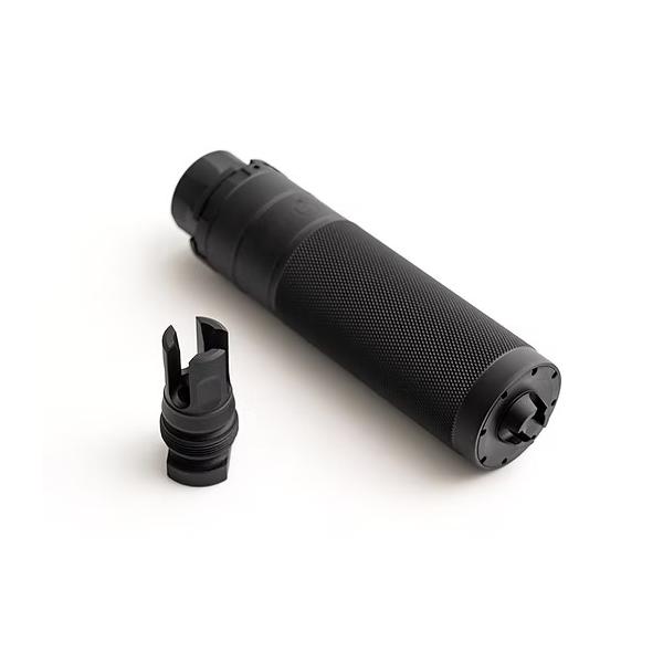 米軍　実物　SIGNAL SMOKE CASE ②送料無料 PTS Dead Air Sierra 5 Mock Suppressor ダミーサプレッサー ブラック