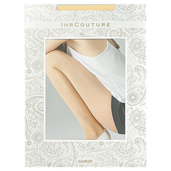 Gunze グンゼ Ihr Couture イーア クチュール ワンポイント柄ストッキング 婦人 年間パンスト Th908 グンゼpaypayモール店 通販 Paypayモール
