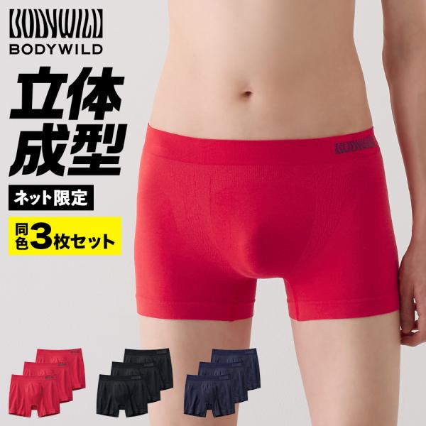 BODY WILD 17日9時までタイムセール グンゼ ボクサーパンツ 前