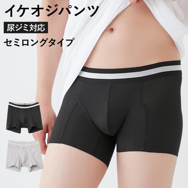 GUNZE（グンゼ） ボクサーパンツ ロング 前閉じ メンズ イケオジパンツ