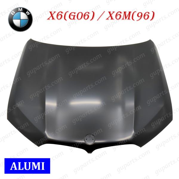 BMW X6 G06 X6M F96 2019〜 ボンネットアルミ 41007492375 xDrive 35d M50i M60i xDrive コンペティシ