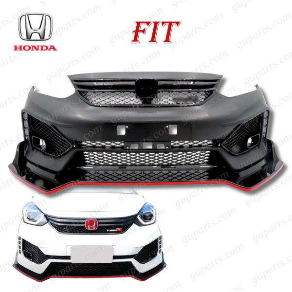 チャランコ　フィットバンパー、グリル 並行輸入品】 バンパー グリル レーシング フロント ホンダ