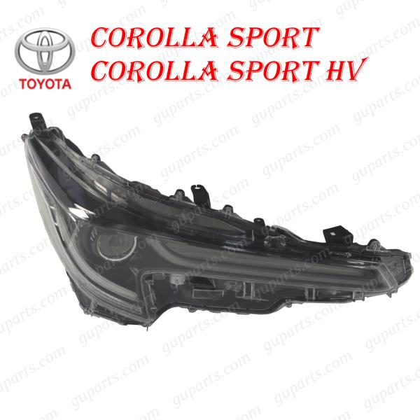 カローラ TOYOTA スポーツ ハイブリット H30.6〜R4.10 フロント ヘッド
