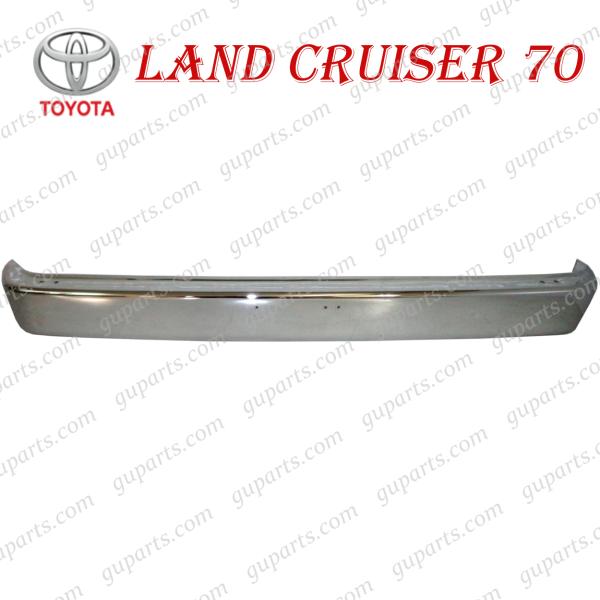 ランドクルーザー トヨタ 70 系 フロント バンパー クローム