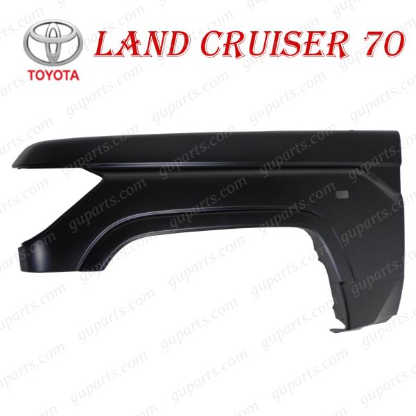 トヨタ ランドクルーザー 70 系 ピックアップ GRJ79K フロント 左 フェンダー ウィンカー アンテナ 穴あり 53802-60D40 H26/8〜