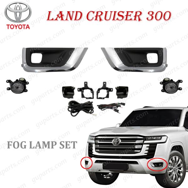 潤フォグランプカバー　④ RAV4 TRD用 LEDフォグカバー 未塗装品 ダブルエイト | GMG
