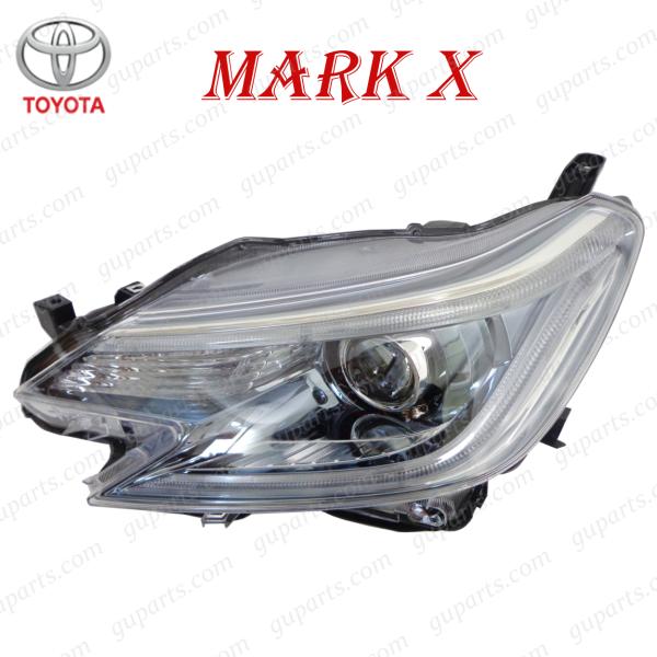 トヨタ マーク X GRX130 系 中期 後期 H24.8〜R1.12 HID LED 左 ヘッド ライト ランプ GRX130 GRX133 GRX135 