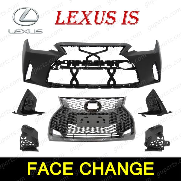 レクサス（LEXUS） IS 30系 後期 Fスポーツ フロントバンパー セット
