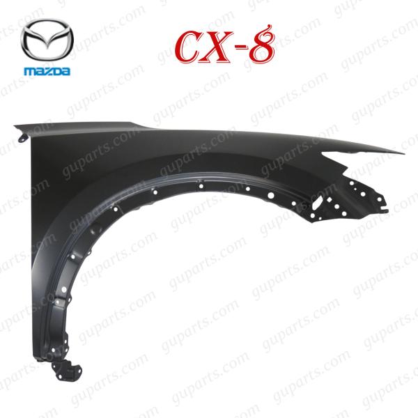 げんページ シーエックス MAZDA CX-8 CX8 H29/12〜 KG2P KG5P 右フェンダー KB7W