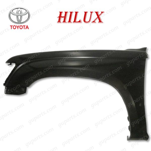 TOYOTA ハイラックス 2WD LN147 RZN147 H9.8〜H25 フロント 左 フェンダー 53802-35381 53802-35380 53802-35300 53802-35301 ミラー 穴