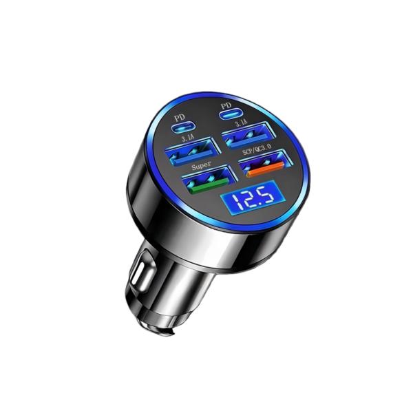 12v普通車・24vトラック対応●超急速充電最大66Wの高出力を備えたPDカーチャージャーPD対応Type-Cポート搭載、最新のiPhone急速充電対応、もちろん、一般的なUSBType-C充電も対応しております。PD対応でType-C出力...