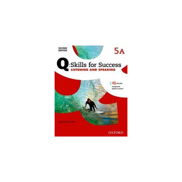 QF Skills for Success 2EF Listening  Speaking Level 5 Student Book A with iQF Online