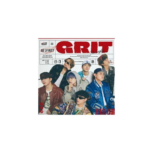 BE：FIRST / GRIT（MV盤／CD＋Blu-ray（スマプラ対応）） [CD
