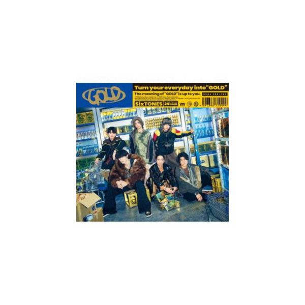 SixTONES / GOLD（初回盤B／CD＋Blu-ray） [CD] : ぐるぐる王国 ヤフー